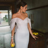 Gaun Pengantin Ukuran Besar Sederhana