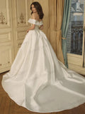 Robe de Mariée Mariage Civil Hiver