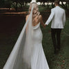 White Mermaid Wedding Dress