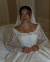 Robe de Mariée Princesse Avec Traine Et Voile