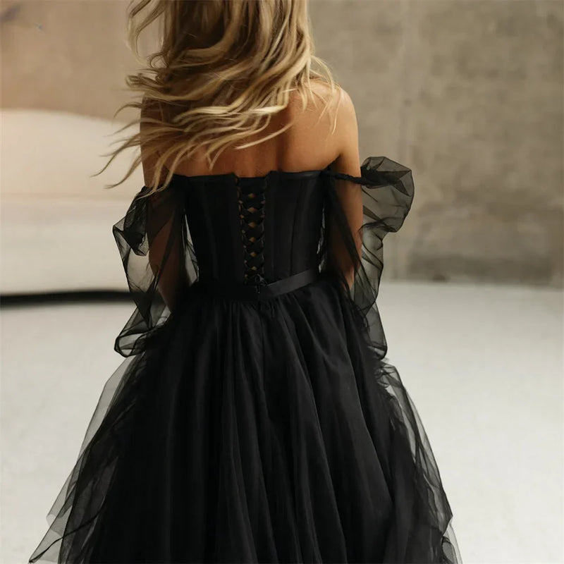 Robe de Mariée Couleur Noire
