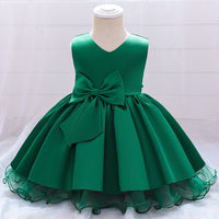 robe-princesse-bebe-verte-pour-bapteme