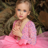 robe-princesse-ceremonie-rose