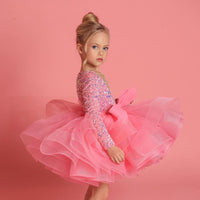 robe-princesse-ceremonie-rose