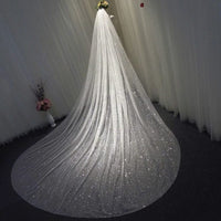 Long Ivory Bridal Veil