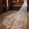 Voile de mariée moderne