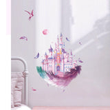 autocollants-chateau-princesse