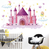 autocollant-mural-chateau-princesse