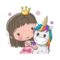 autocollant-mural-licorne