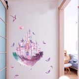 autocollants-chateau-princesse
