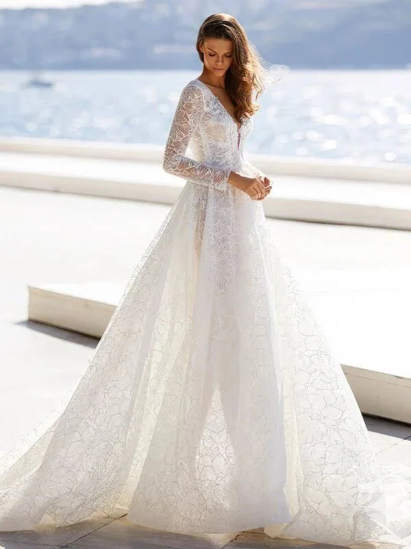 boho-robes-de-mariee-plage-robe-dentelle