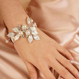 bracelet-mariee-feuilles-argent