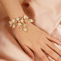 bracelet-mariee-feuilles-or
