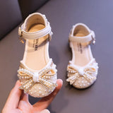 chaussure-fille-beige-or