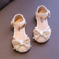 chaussure-fille-beige-or