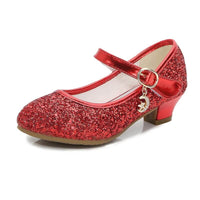 chaussure-fille-rouge-paillette