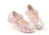 chaussure-rose-paillette-fille