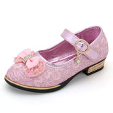 chaussures-fille-noir-et-rose