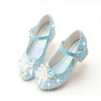 chaussures-fille-paillettes-bleues