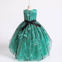 robe-princesse-vert-emeraude