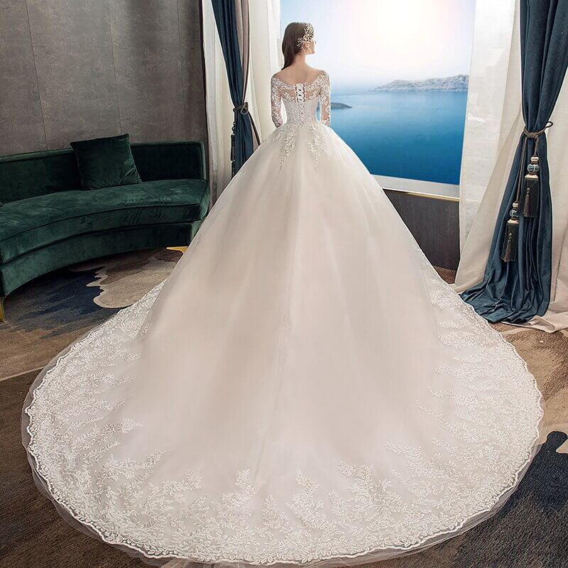 Robe de Mariée Princesse Longue