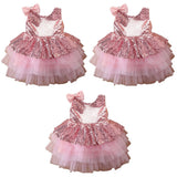 princesse-robe-rose-fille