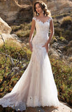 robe-blanche-champetre-longue