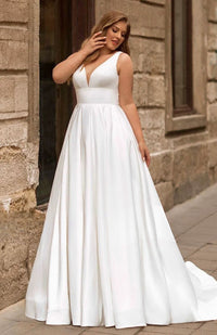 robe-de-mariee-champetre-grande-taille-avec-bretelles