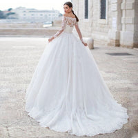 robe-de-mariee-princesse-haut-dentelle