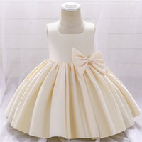 robe-bebe-mariage-beige