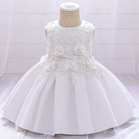 robe-bebe-mariage-blanche