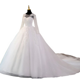 robe-blanche-femme-mariage-princesse