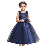 robe-bleu-roi-fille