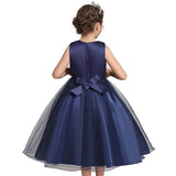 robe-bleu-roi-fille