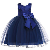 robe-bleu-roi-fille