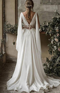 robe-boheme-champetre-blanche