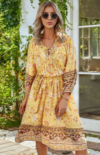 robe-boheme-jaune