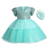robe-ceremonie-bebe-vert
