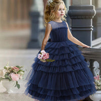 robe-ceremonie-fille-bleu-nuit