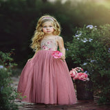 robe-ceremonie-fille-rose-pale