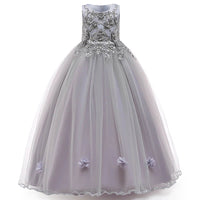 robe-ceremonie-fille-grise