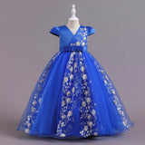 robe-princesse-fille-bleu-roi
