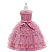 robe-ceremonie-fille-tulle-rose