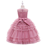robe-ceremonie-fille-tulle-rose