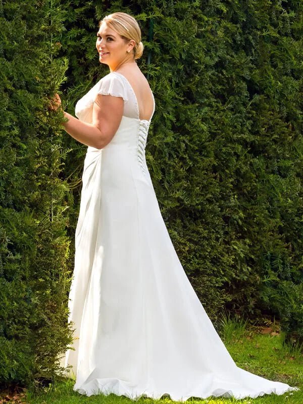 Robe Chic pour Mariage Femme Ronde
