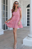 robe-courte-americaine-vintage-imprime-bucolique