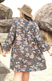 robe-courte-fleurie