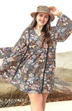 robe-courte-fleurie