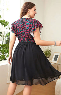 robe-courte-florale