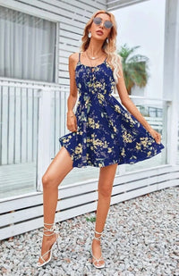 robe-courte-motif-floral